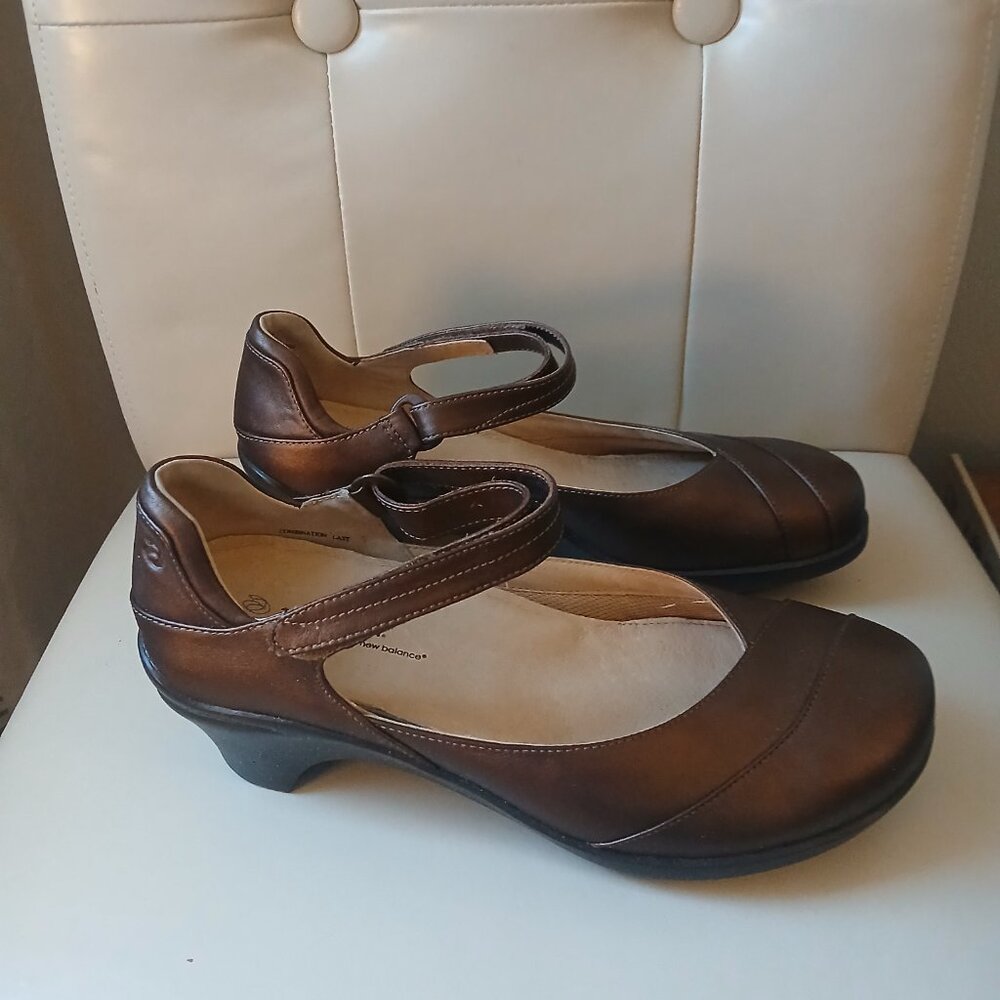 ARAVON by New Balance brown leather shoes Size 9B - Picture 3 of 8